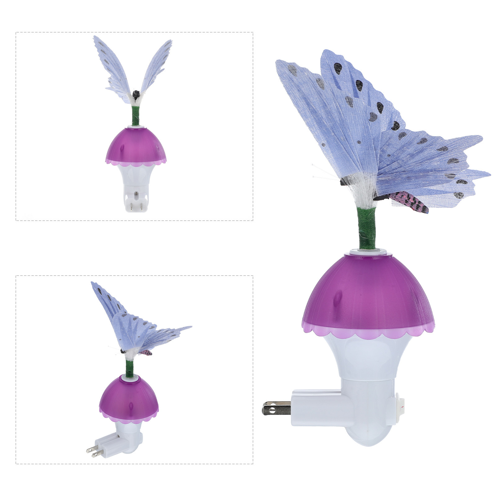 Lighting Decoration Ideas For Home - Butterflies Night Lamp 3D Visual Night