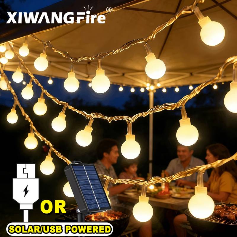 3-10M Solar/USB/Battery String - Home Lighting And Decor 评论和价格