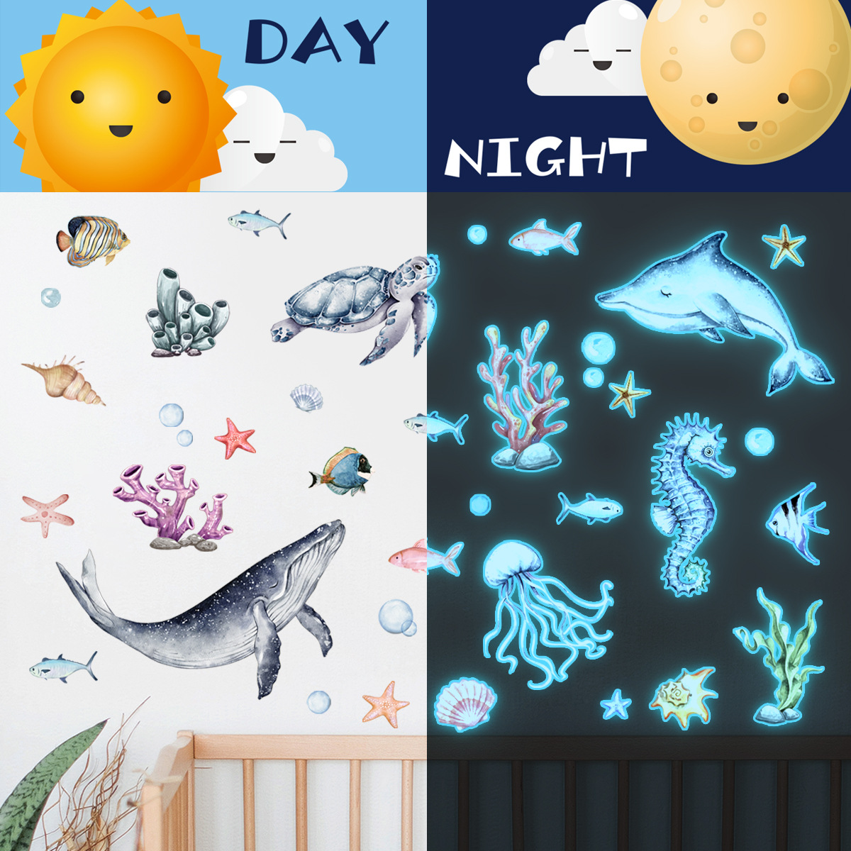 Blue light underwater world wa - Lighting World Decor 评论和价格