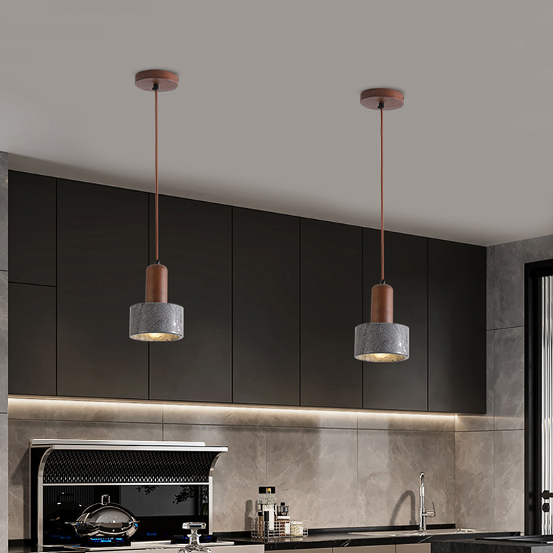 Gray Marble Pendant Light Beds - Lighting Decor Store 评论和价格