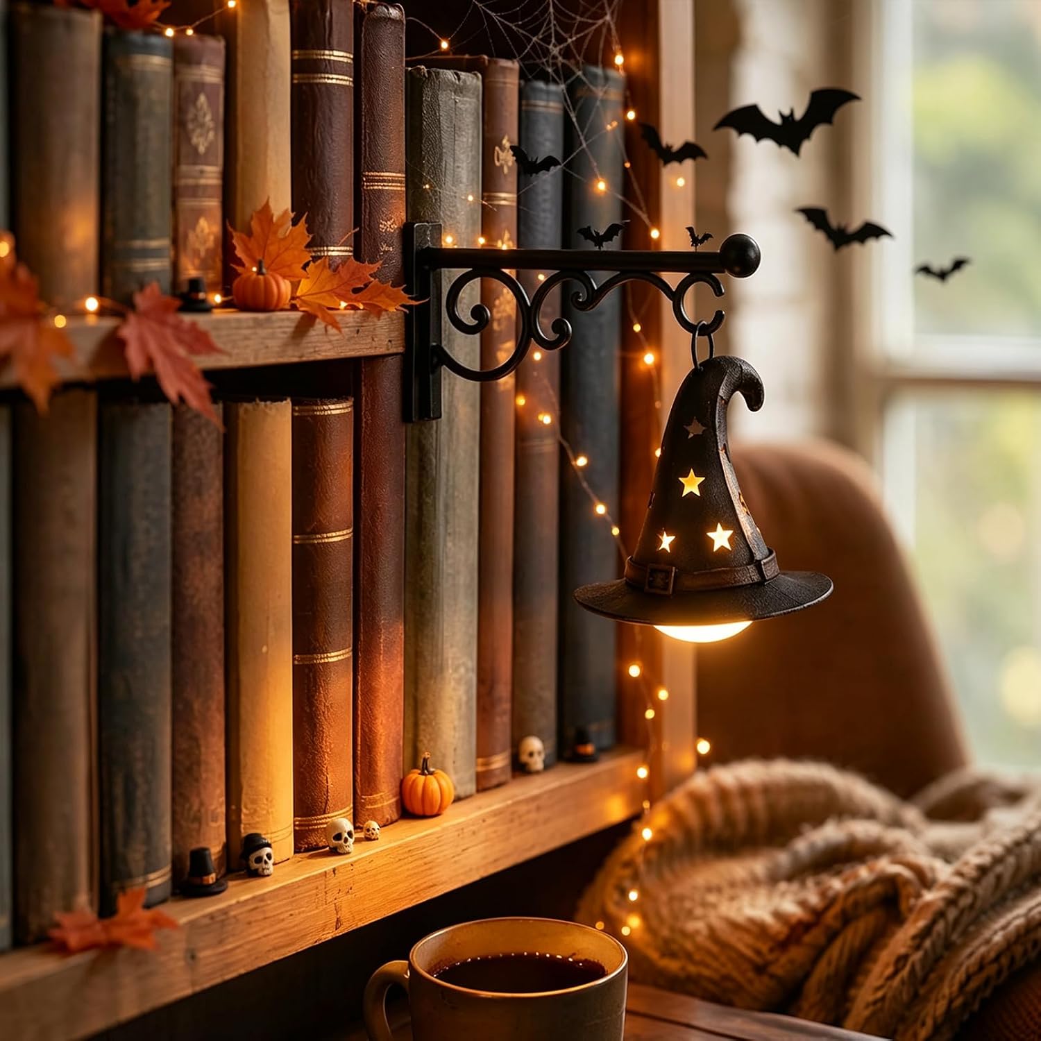 Bookshelf Lamp Library Lantern - Home Lighting And Decor 评论和价格
