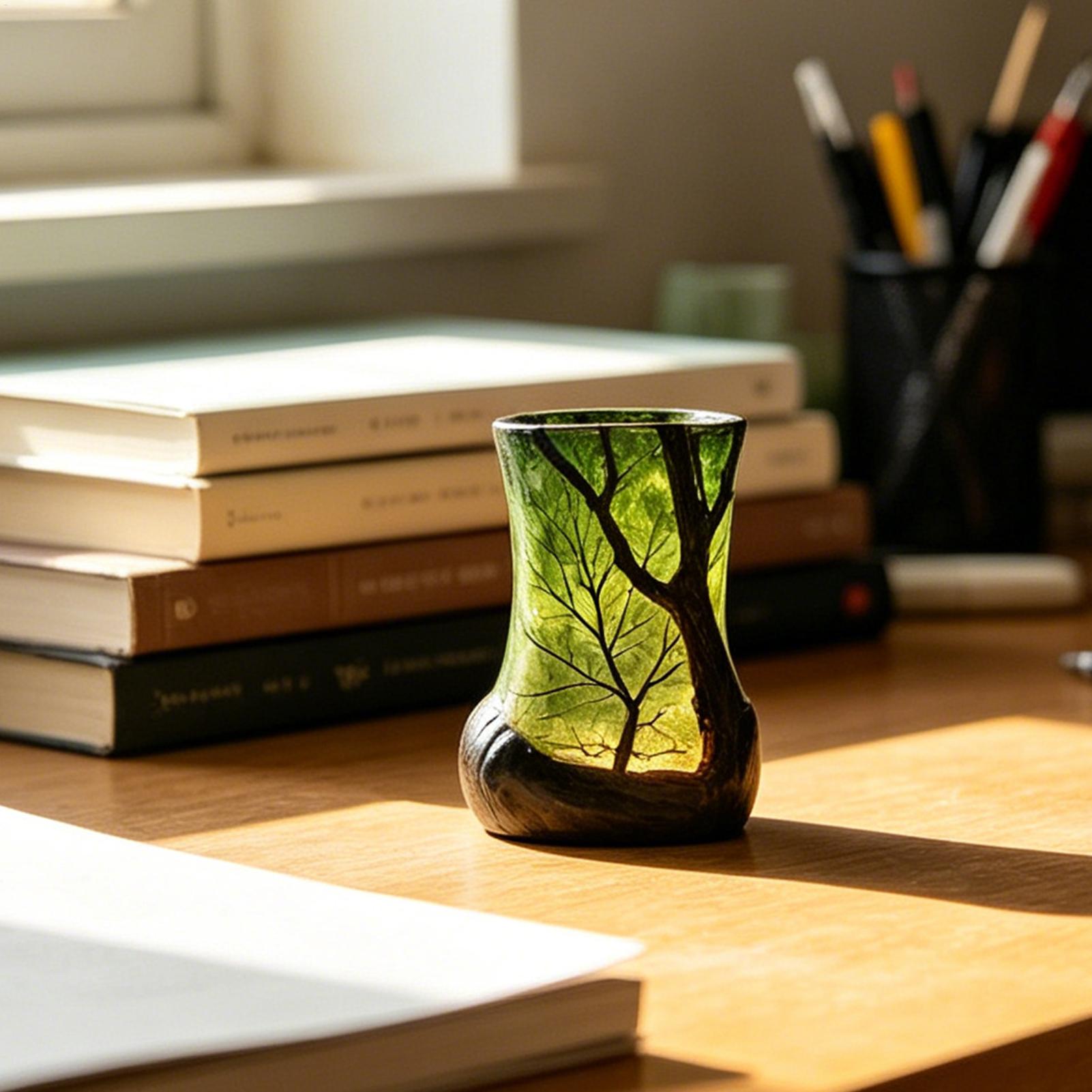 Bedside Table Lamp Forest Nigh - Home Lighting And Decor 评论和价格