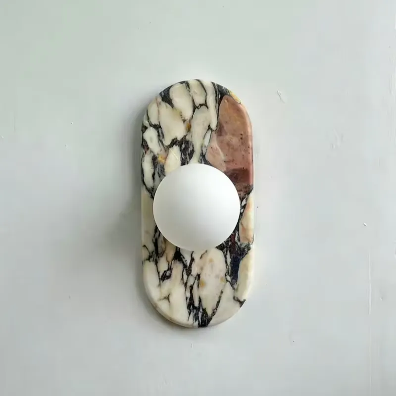 SJX Minimalist Natural Calacat - Home Lighting And Decor 评论和价格