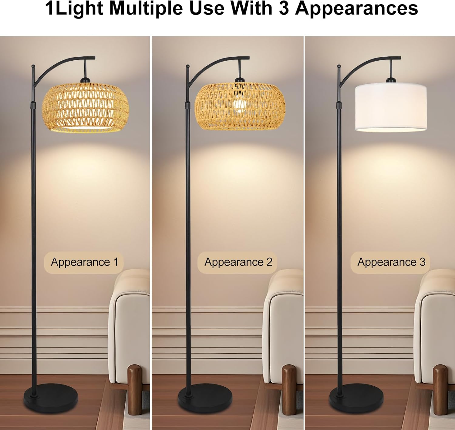 Arc Floor Lamps for Living Roo - Floor Lamp Tripod 评论和价格