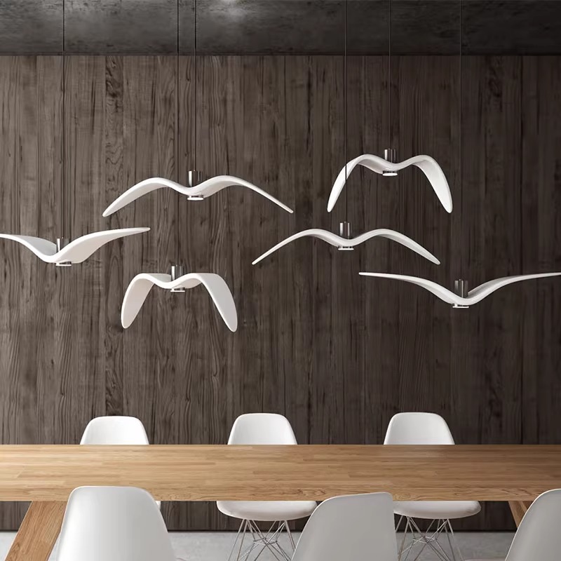 Nordic Flying Bird Resin Lamp  - Lighting Decor Store 评论和价格
