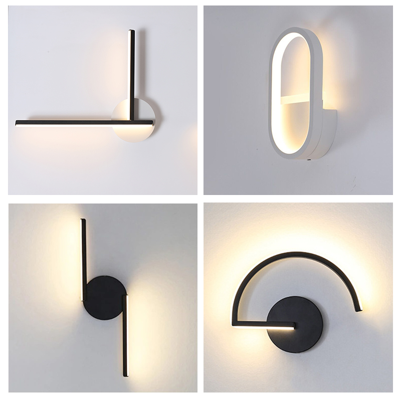 Modern Nordic LED Wall Lamp, M - Decor Lighting Table Lamps 评论和价格