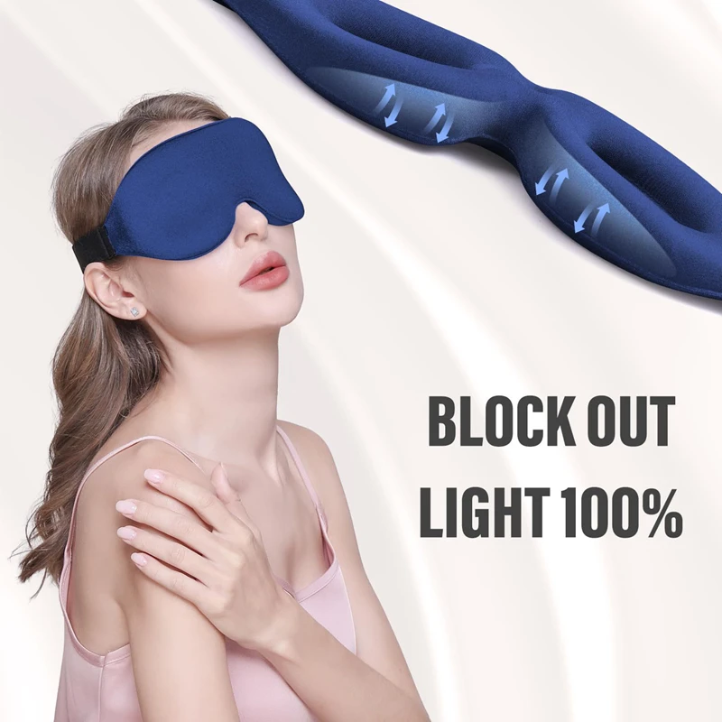 3D Night Sleep Eye Mask Breath - Home Lighting & Decor St Catharines On 评论和价格