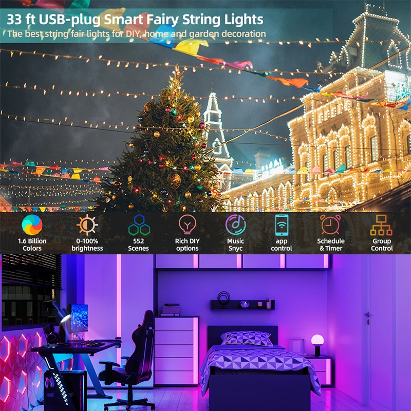 WS2812B Individually Addressab - Decor Lighting Address 评论和价格
