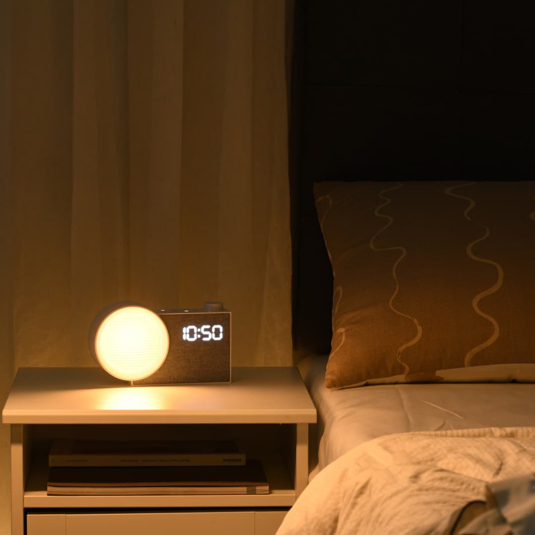 WILIT LED Night Light Alarm Cl - Decor Lighting Table Lamps 评论和价格