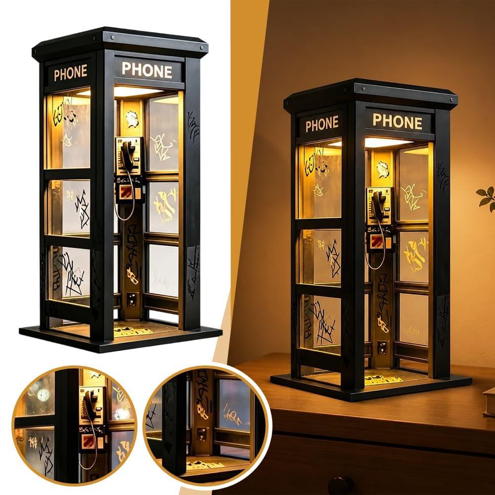 Vintage London Telephone Booth - Decor Lighting Table Lamps 评论和价格
