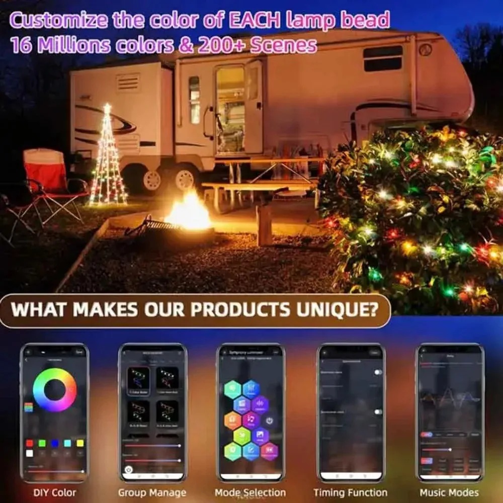 Addressable RGBIC LED Fairy St - Decor Lighting Address 评论和价格
