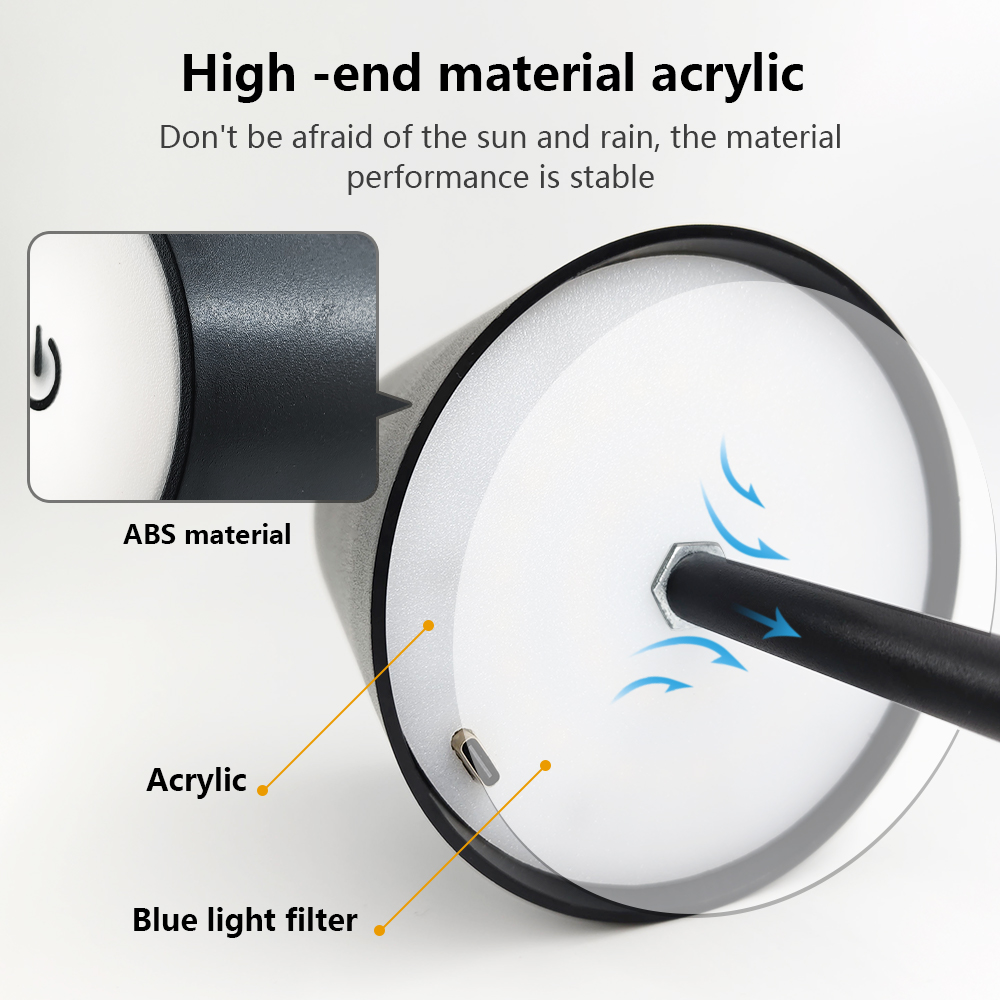 LED Rechargeable Desk Light Wi - Decor Lighting Table Lamps 评论和价格
